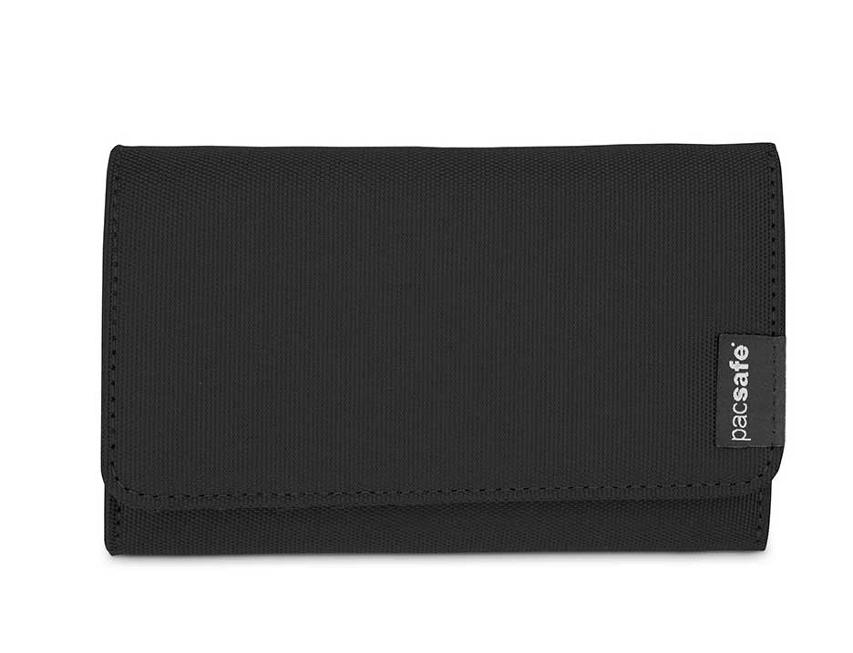 Pacsafe RFIDsafe LX100 purse wallet black