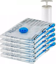 Medium 5 Pack Reusable Vacuum Storage Bag