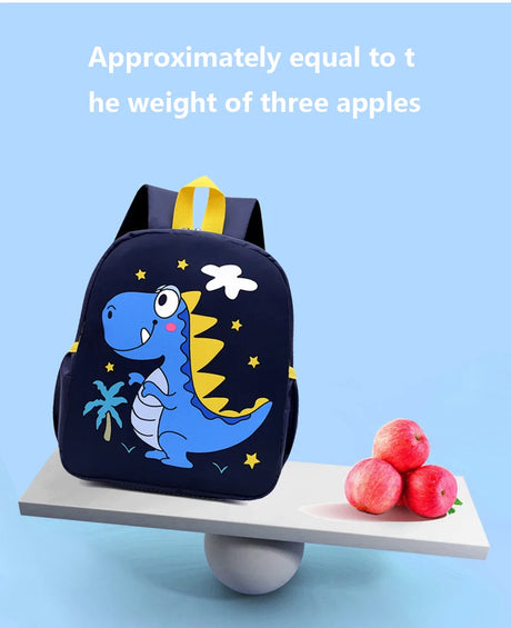 New Kids Backpack School Bag Cartoon Cute Dinosaur Printed Backpack Kindergarten Travel Primary School Bookbag