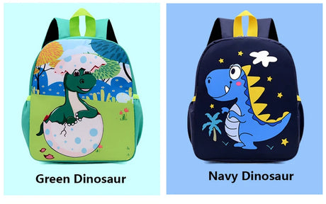 New Kids Backpack School Bag Cartoon Cute Dinosaur Printed Backpack Kindergarten Travel Primary School Bookbag