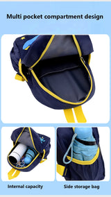 New Kids Backpack School Bag Cartoon Cute Dinosaur Printed Backpack Kindergarten Travel Primary School Bookbag