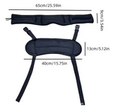 3D Sleep Eye Mask Head Strap with Eye Mask & Pillow Head Supports