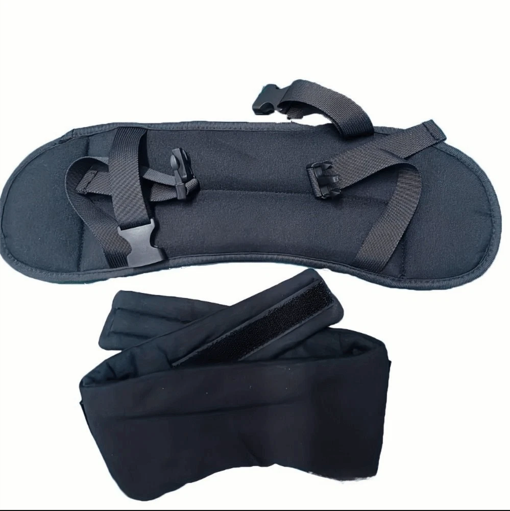 3D Sleep Eye Mask Head Strap with Eye Mask & Pillow Head Supports