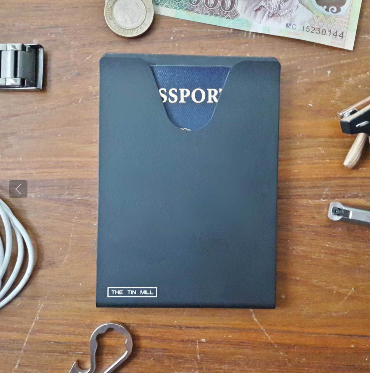 The Tin Mill Passport Hardback holder