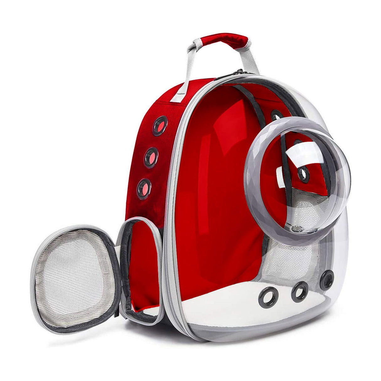 Floofi Space Red Pet Carrier
