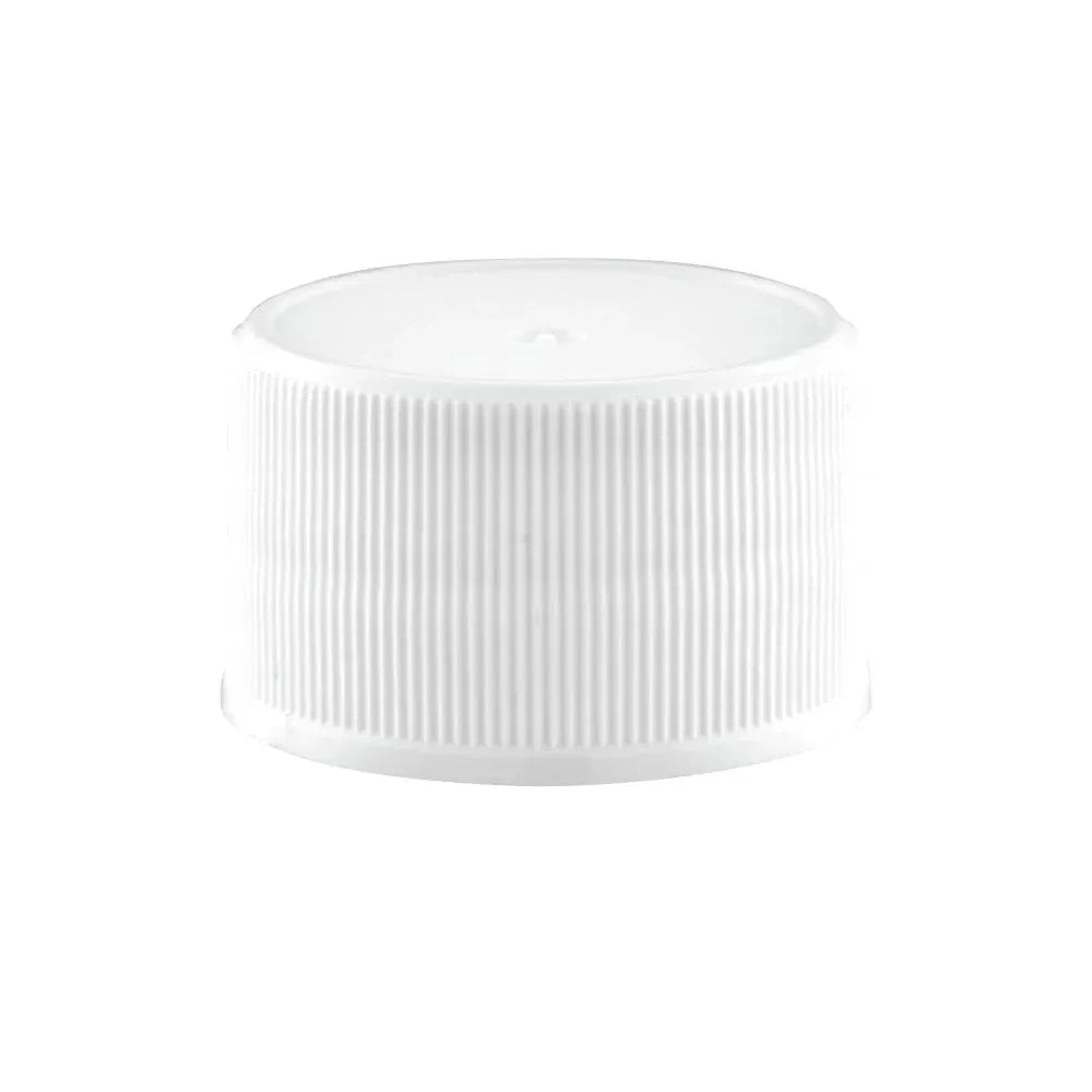 1x 500ml Clear HDPE Round Bottle + 28/410 Caps - Empty Plastic Food Storage