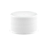 1x 500ml Clear HDPE Round Bottle + 28/410 Caps - Empty Plastic Food Storage