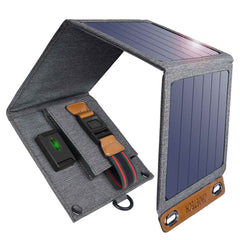 CHOETECH SC004 foldable solar charger with multiple panels for camping and hiking