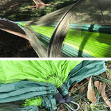Camping Hammock Tent Set Double Outdoor Hanging Bed With Mosquito Net For Travel - Camouflage