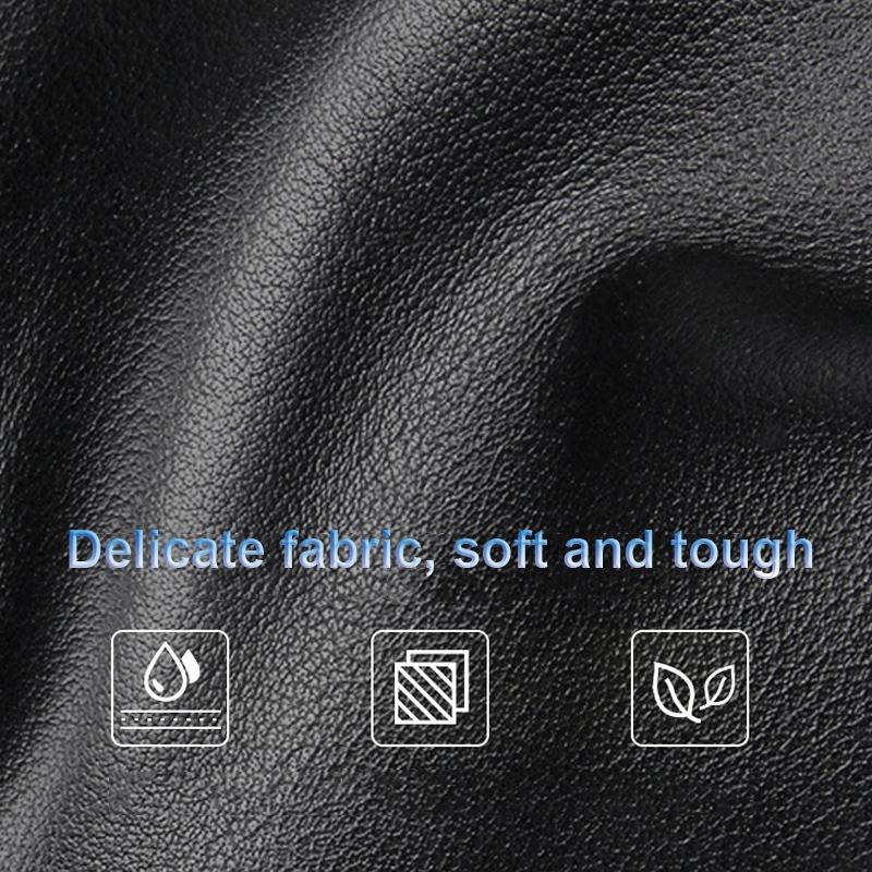 Men Black Cowhide Leather Backpack for Casual Business with Laptop Compartment