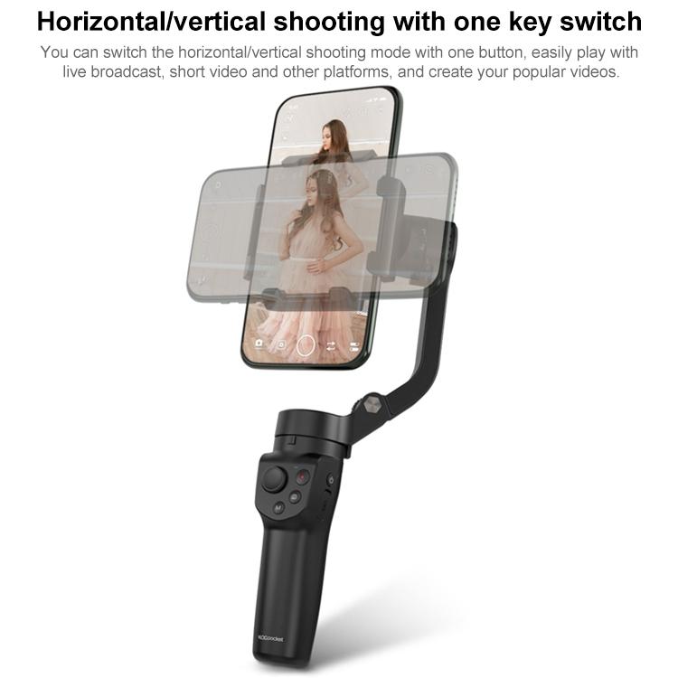 Foldable Vlog Pocket 2 Handheld Stabilizer - Three-Axis Gimbal Pink