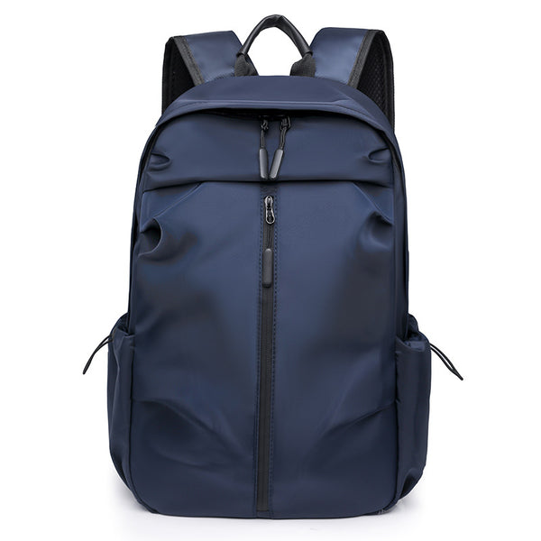 Dark Blue Casual Korean Style Backpack