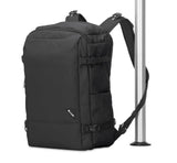 Pacsafe Vibe 40 large backpack, black pole