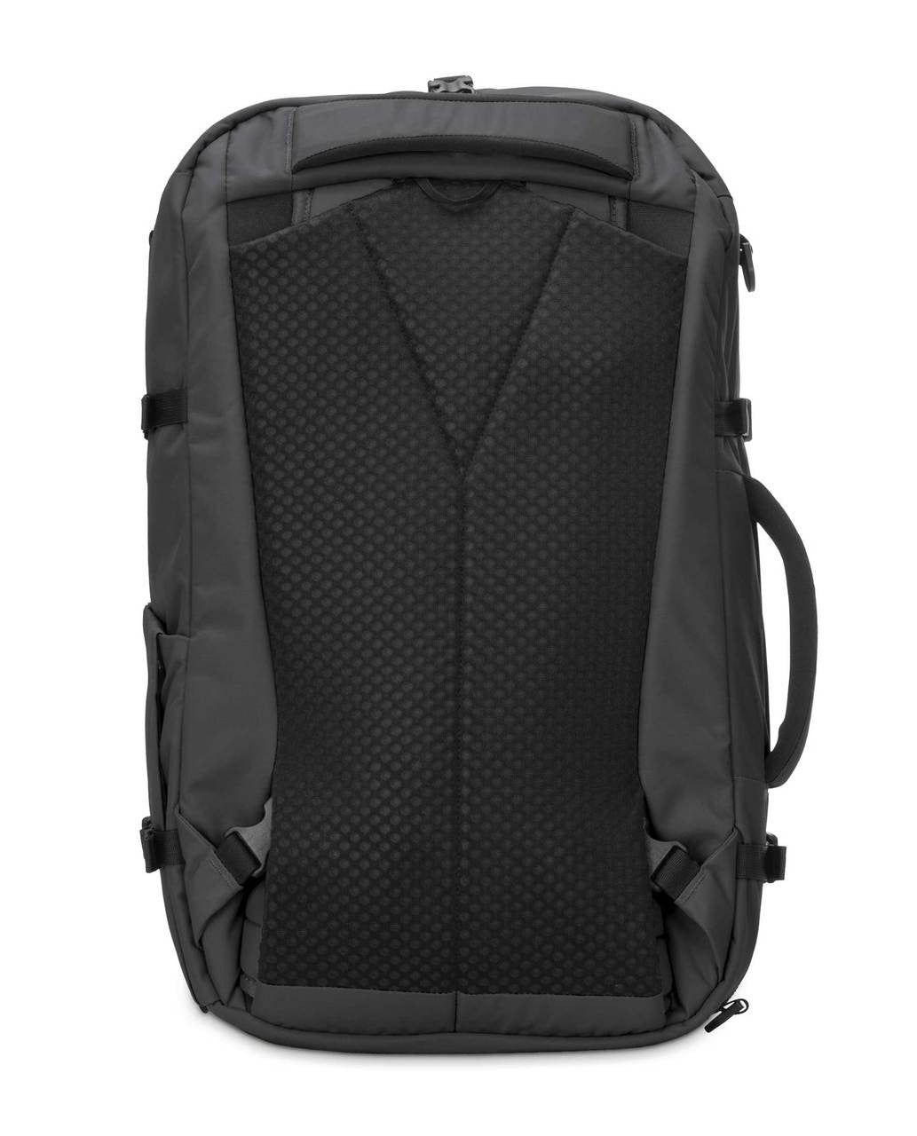 Pacsafe Vibe 40 large backpack, black back