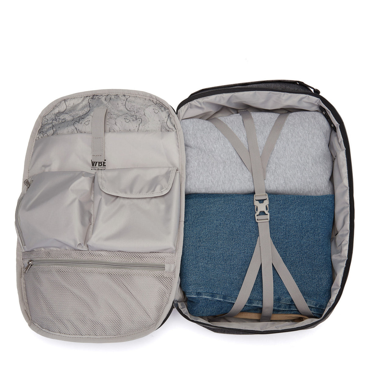 Pacsafe Vibe 28L anti-theft commuter backpack, GRANITE MELANGE