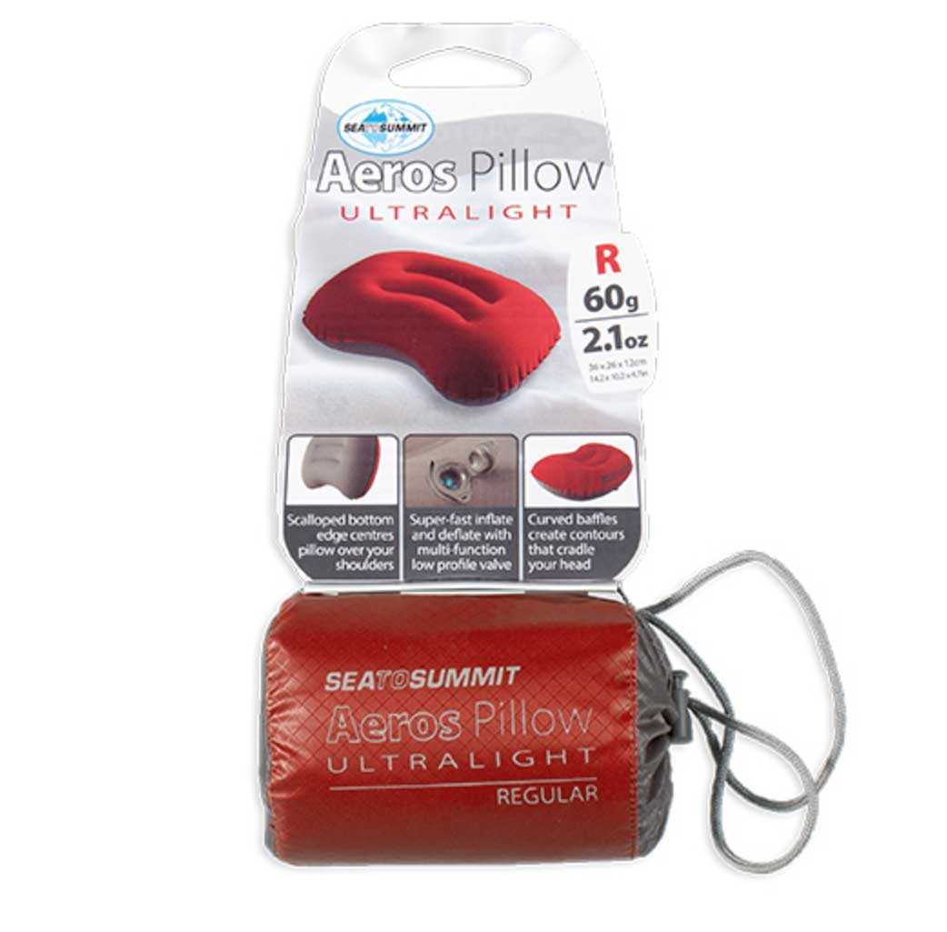 Sea to Summit Aeros Ultralight Pillow Red Pack
