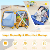2 Pieces Kids Luggage Set with Handles and Spinner Wheels