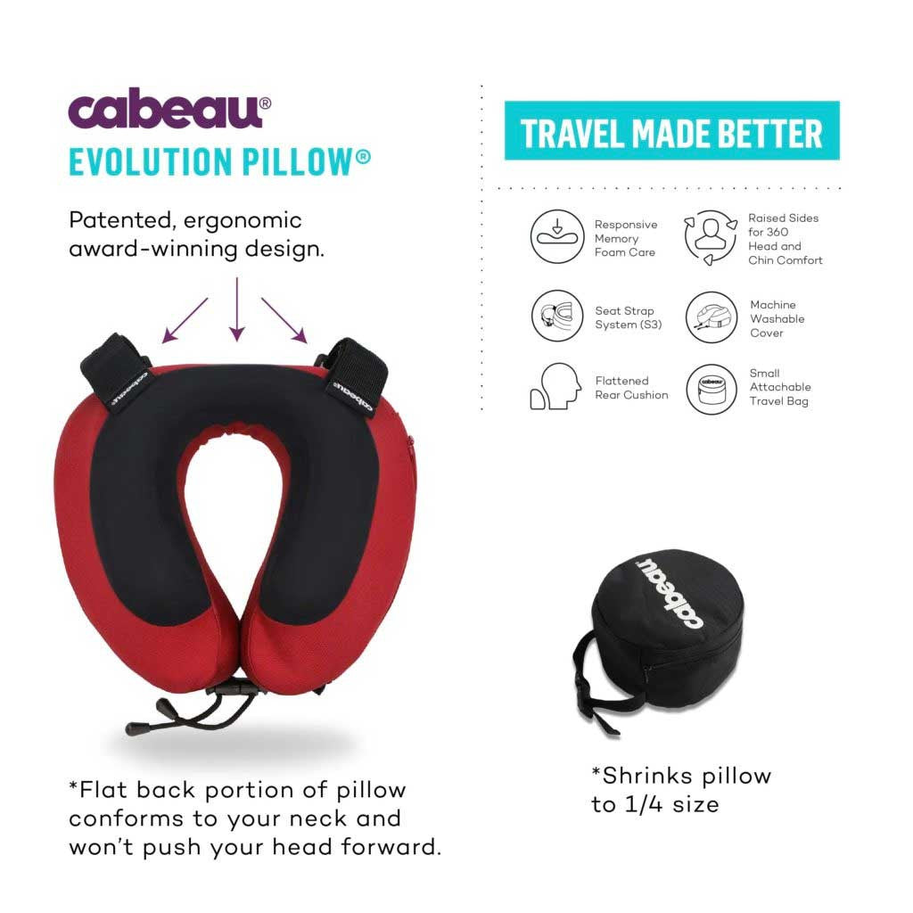 Cabeau Evolution Pillow S3 memory foam pillow