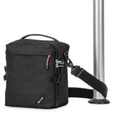 Pacsafe Camsafe LX8 Camera shoulder bag Black secure pole