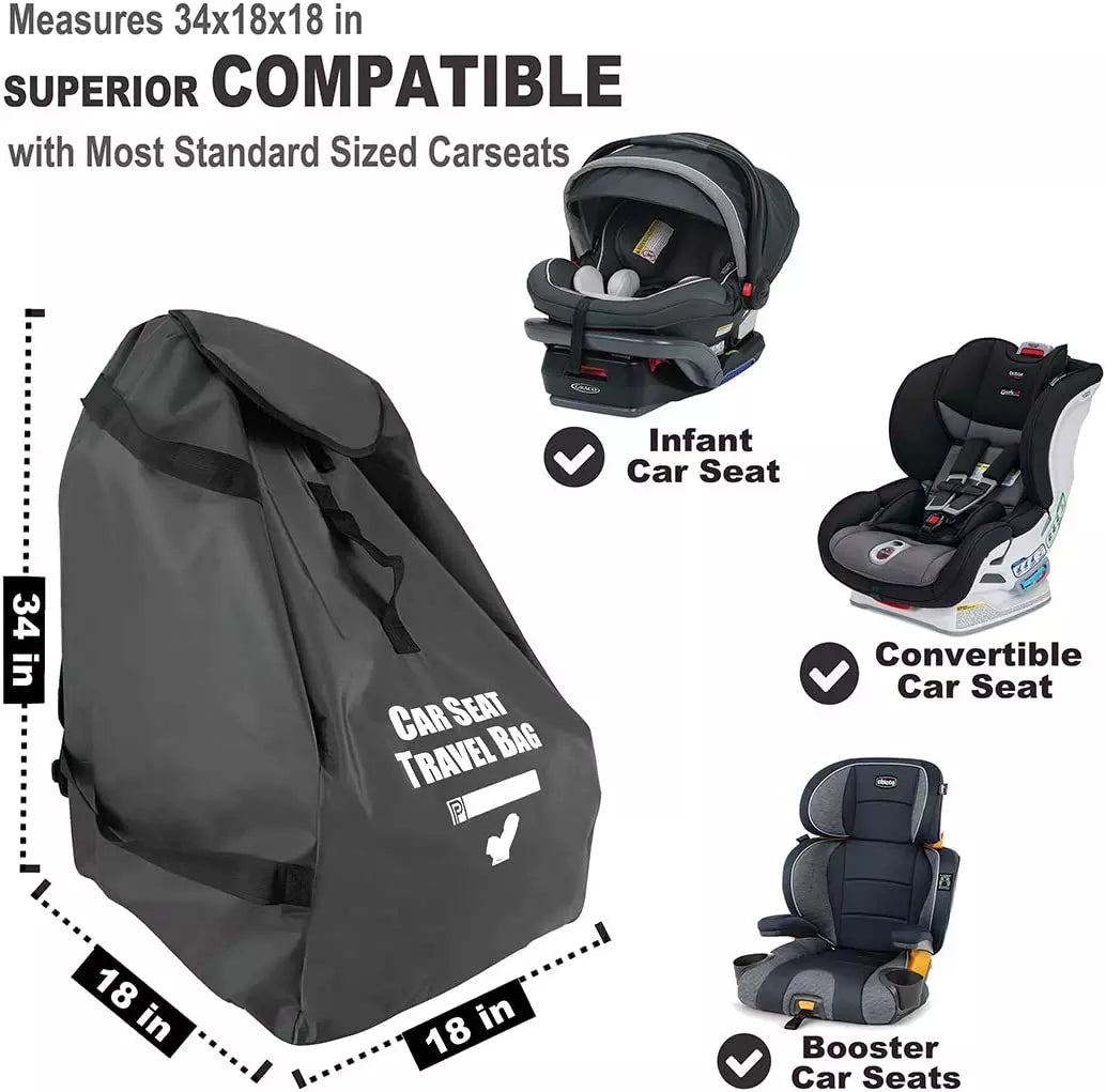 Car Seat Travel Portable Pouch Bag