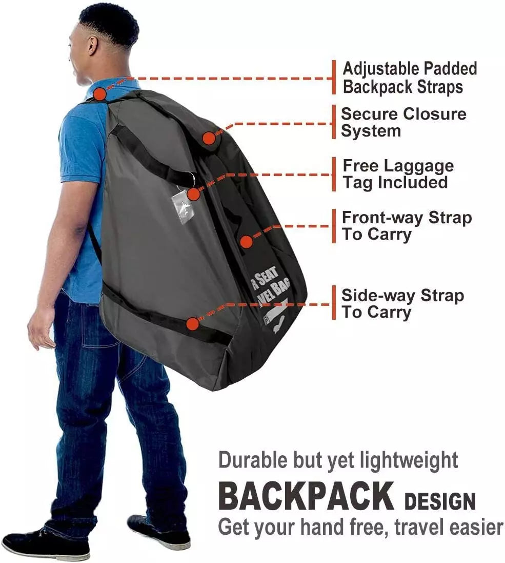 Car Seat Travel Portable Pouch Bag