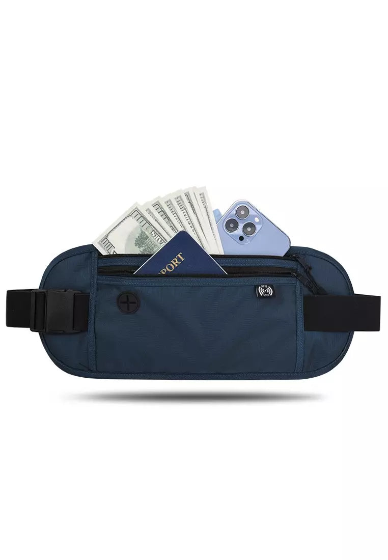 Travel Waist Pouch Passport Money Belt Bag Hidden Security Wallet RFID