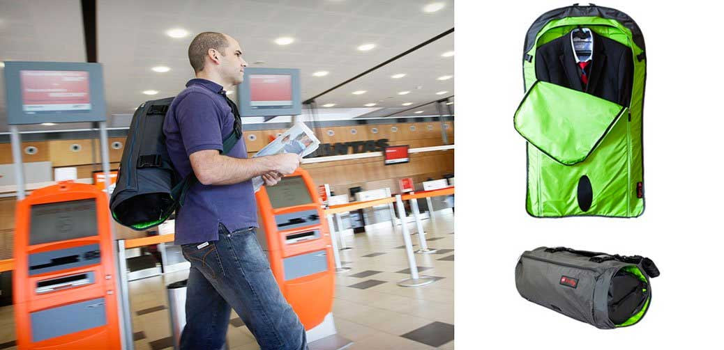 Henty Wingman garment messenger bag
