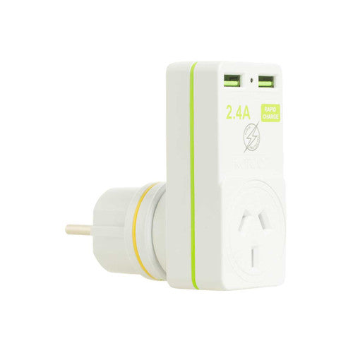 Korjo EU Travel Adaptor