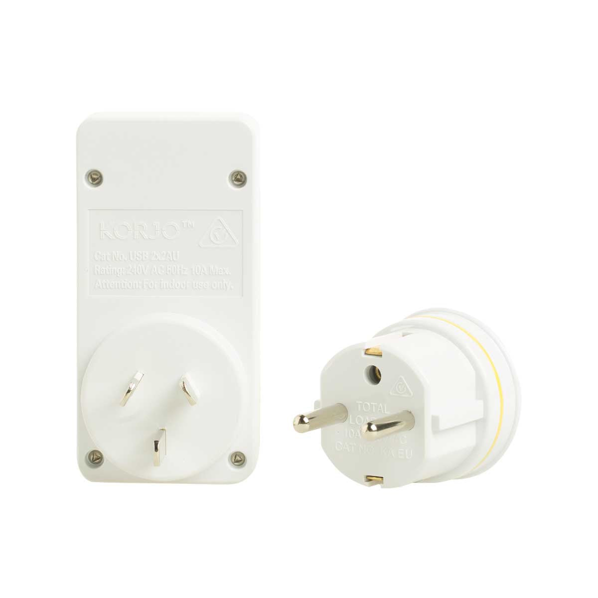 Korjo EU Travel Adaptor