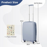 Hard-side Luggage with Spinner Wheels for Travel and Business