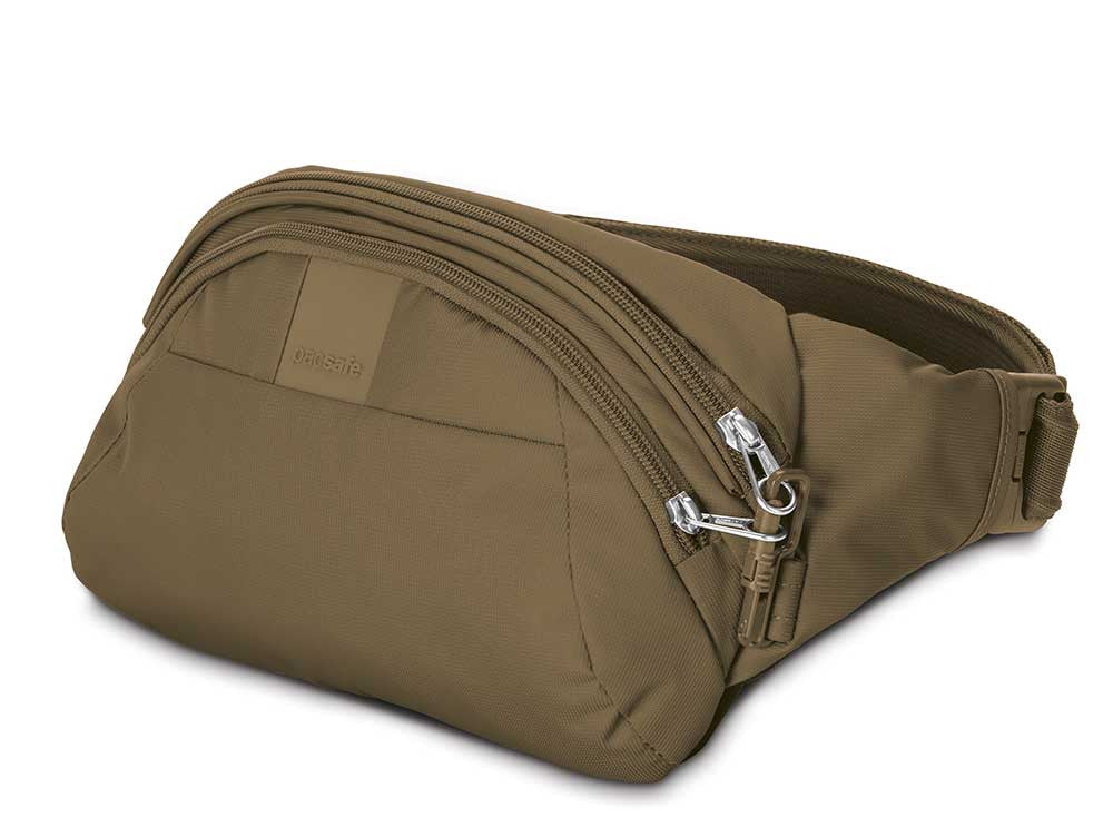 Pacsafe Metrosafe LS120 anti-theft hip bag SANDSTONE