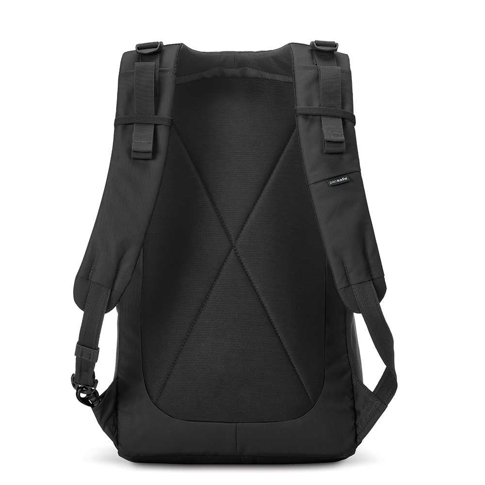 Pacsafe Metrosafe 25L backpack black back