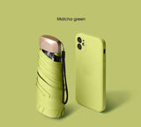 Mini Pocket Folding Umbrella – Lightweight, Windproof & UV Protection