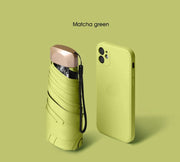 Mini Pocket Folding Umbrella – Lightweight, Windproof & UV Protection