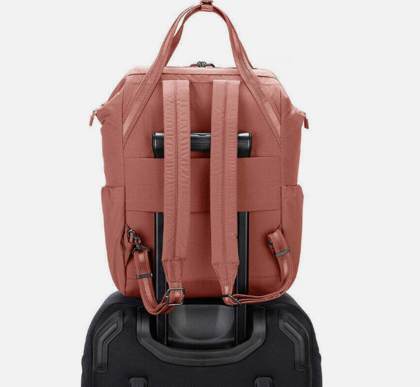 Pacsafe Citysafe CX Anti-Theft 13" Laptop/Tablet Backpack Econyl Rose 20420