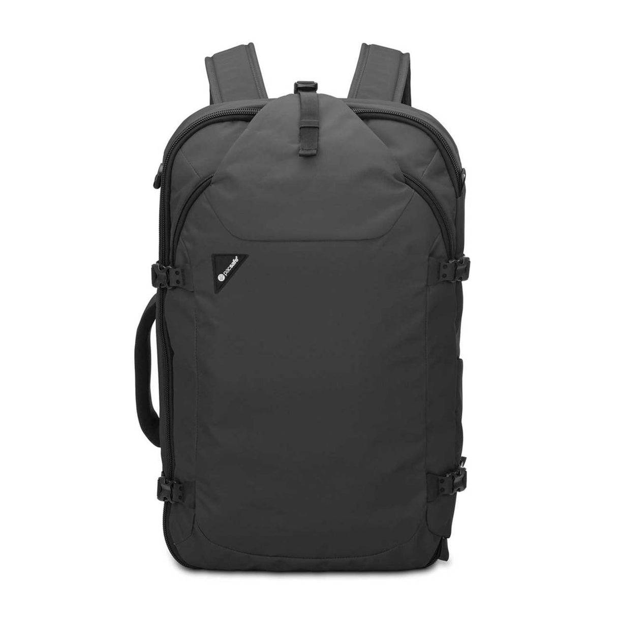 Venturesafe EXP45 anti-theft 45L carry-on travel pack, BLACK