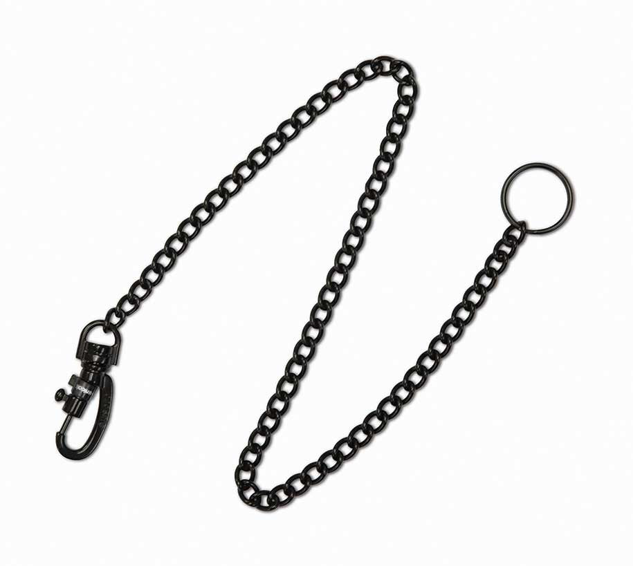 Pacsafe wallet securing chain with Turn N Lock hook