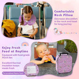 5 In 1 Kids Luggage Set with Backpack and Neck Pillow