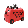 18L Kids Ride on Trolley Luggage with Straps and Handles