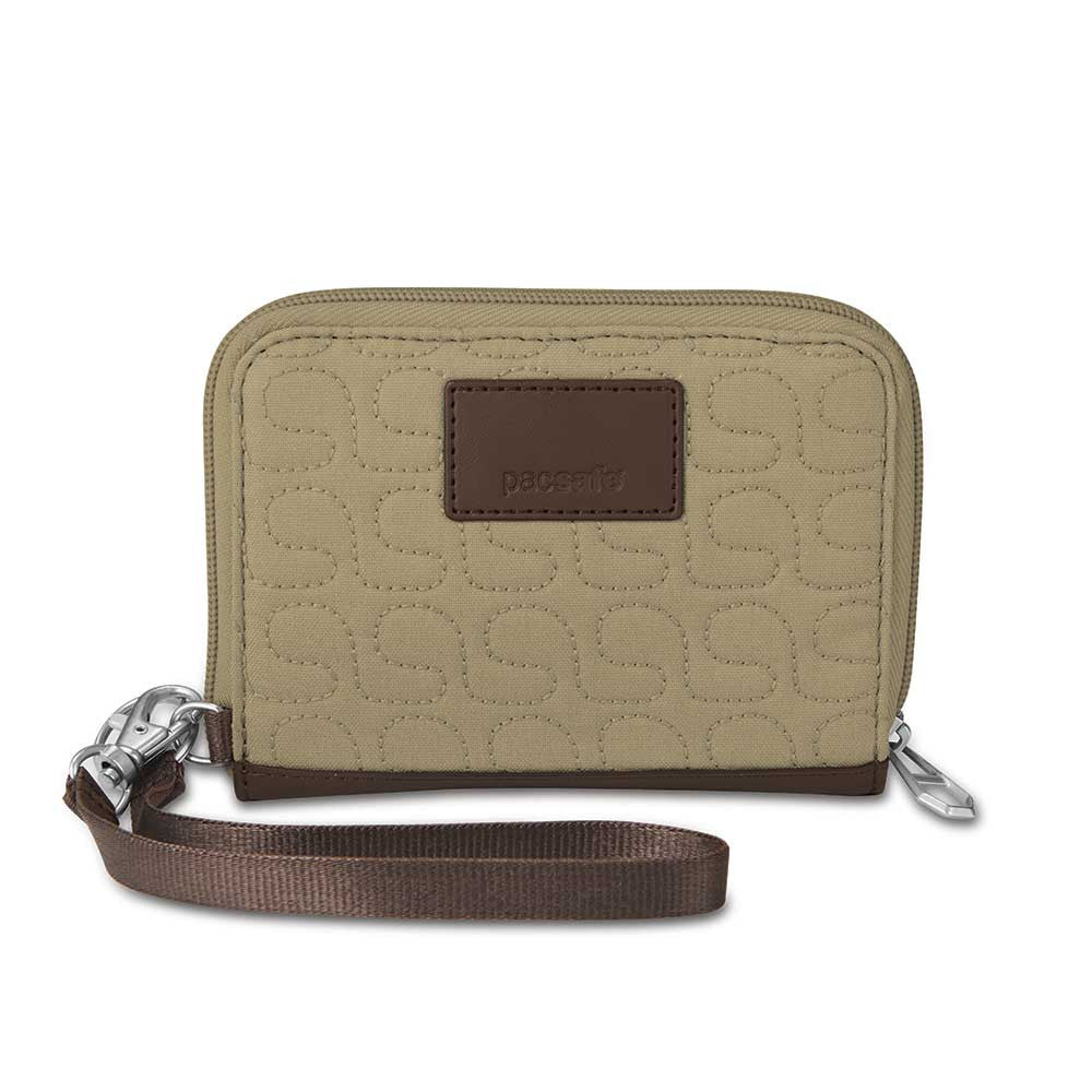 W100  Rosemary Pacsafe travel wallet