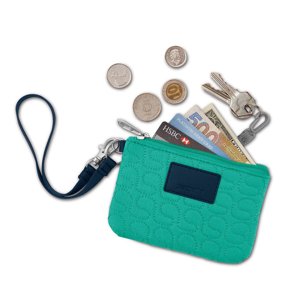 Pacsafe RFID-safe W50 RFID-blocking coin and card purse