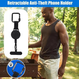 Retractable Anti-Theft Phone Holder Cellphone Lanyard