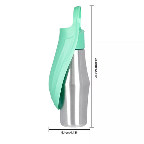 750ML Stainless Travel Portable Pet Dispenser