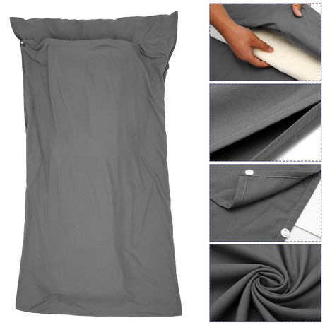 Waterproof Sleeping Bag Liner in Grey Colour