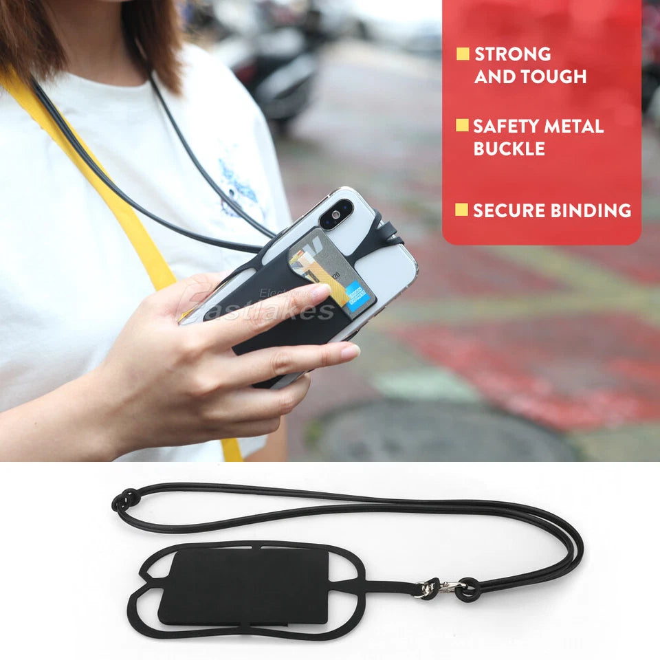 Universal Lanyard Cell Phone Neck Strap Case Cover