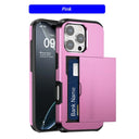 Iphone 17 16 16e 15 14 13 12 Pro Max Plus Case Wallet Card Holder Shockproof