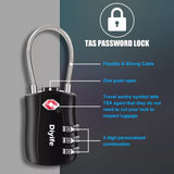 TSA Newest Approved Waterproof Travel Security Lock