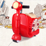 2 in 1 Kids Motor Trunk Ride-on Suitcase