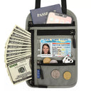 RFID Blocking Security Travel Pouch Wallet