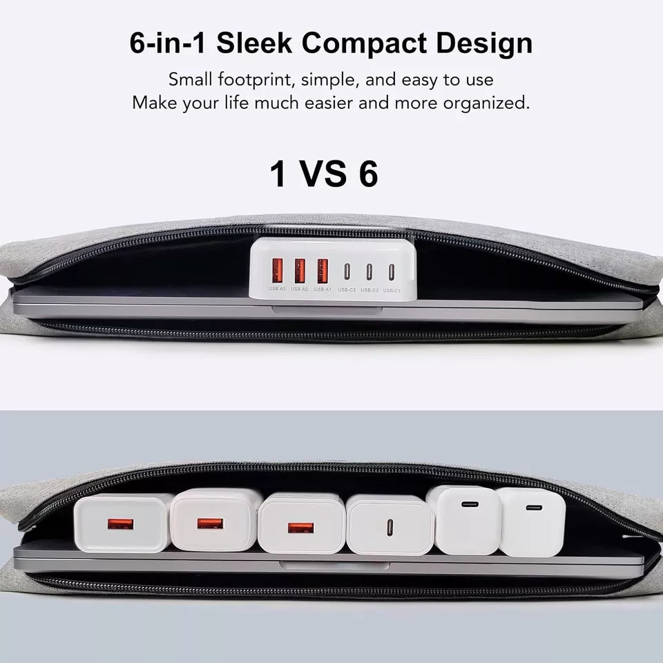 100W Portable Charging Station Hub